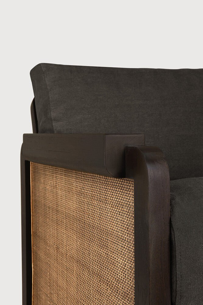 Panel Lounge Chair – Bold Wood & Upholstered Accent by Sage Interiors - Sage InteriorsEthnicraftlounge chair