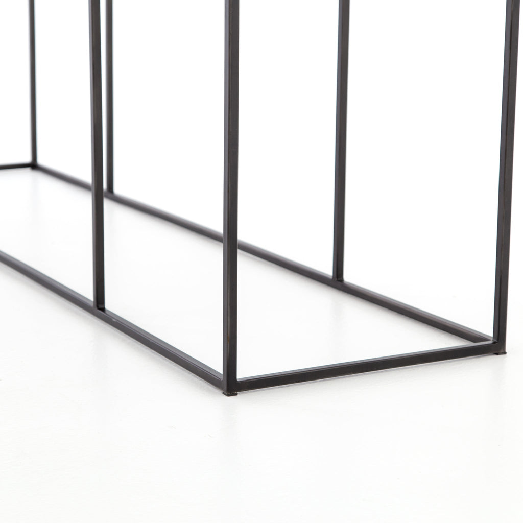 Parson's Brass Clad Console Table - Sage InteriorsFH