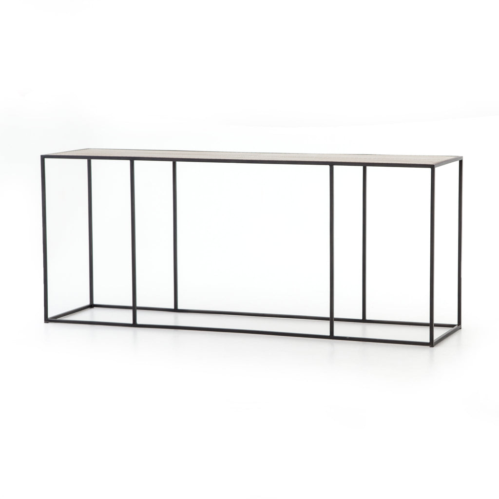 Parson's Brass Clad Console Table - Sage InteriorsFH