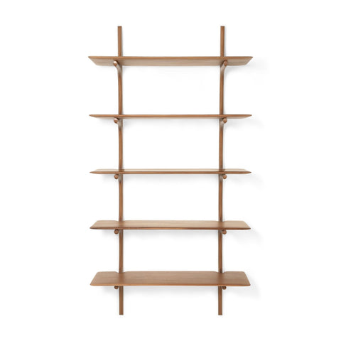 PI 5 Wall Shelf, Mahogany - Sage InteriorsethnicraftDecor