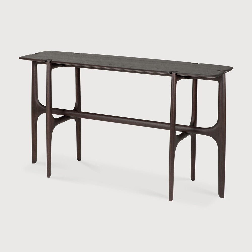Pi Console – Sculptural Solid Wood Accent Table - Sage InteriorsEthnicraftConsole Table