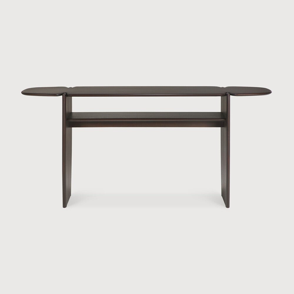 Pi Console – Sculptural Solid Wood Accent Table - Sage InteriorsEthnicraftConsole Table