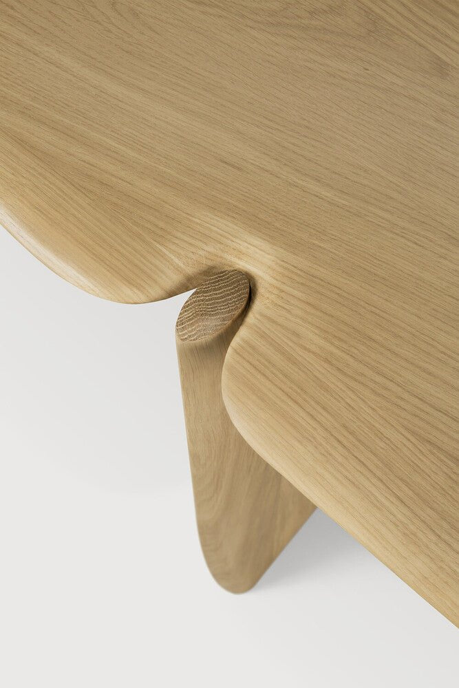 Pi Console – Sculptural Solid Wood Accent Table - Sage InteriorsEthnicraftConsole Table