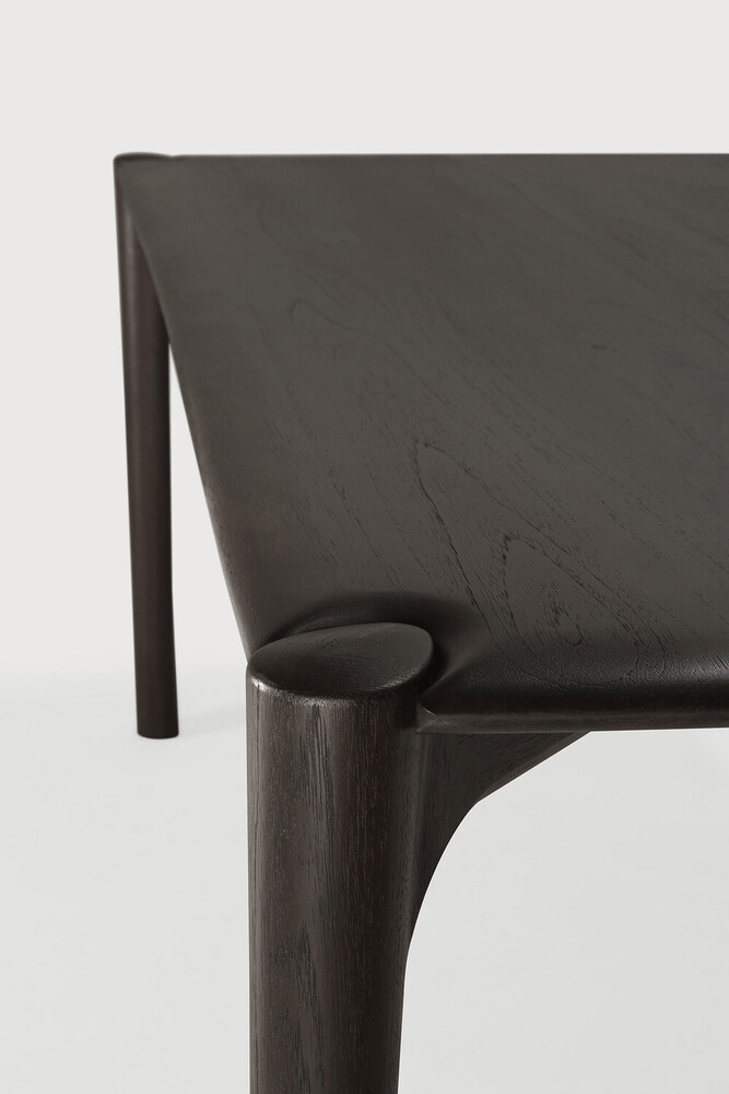 Pi Dining Table - Varnished Teak - Dark Brown - Rectangular - Sage InteriorsEthnicraftDining Table