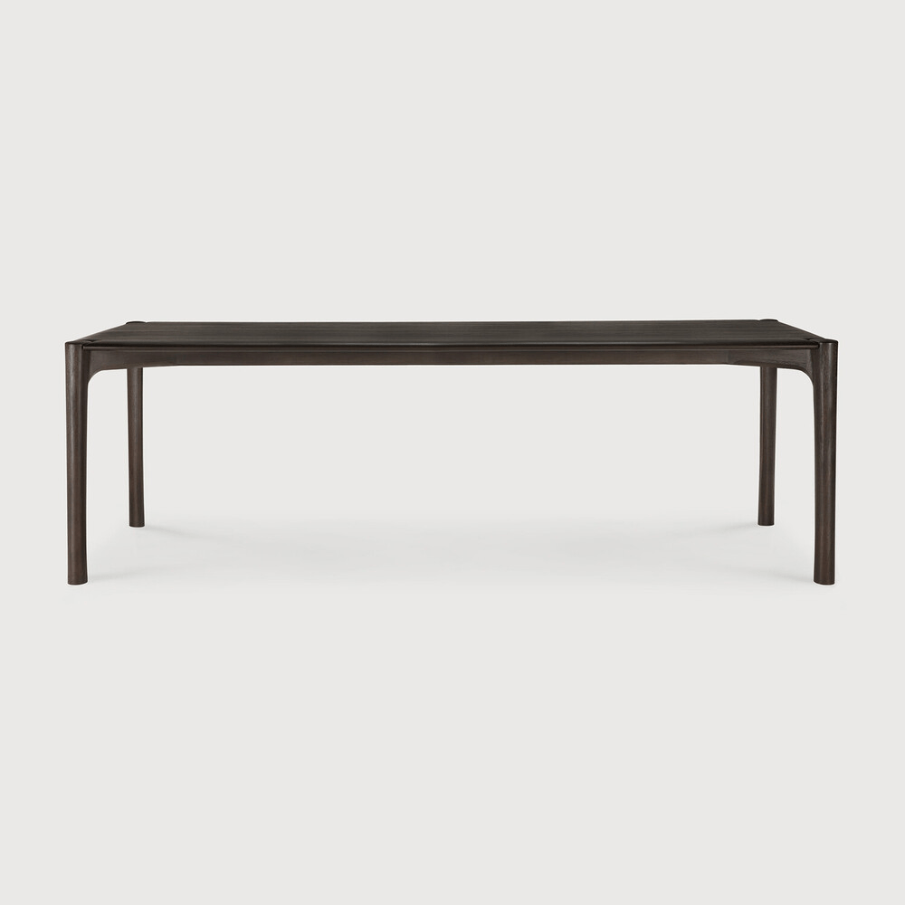 Pi Dining Table - Varnished Teak - Dark Brown - Rectangular - Sage InteriorsEthnicraftDining Table