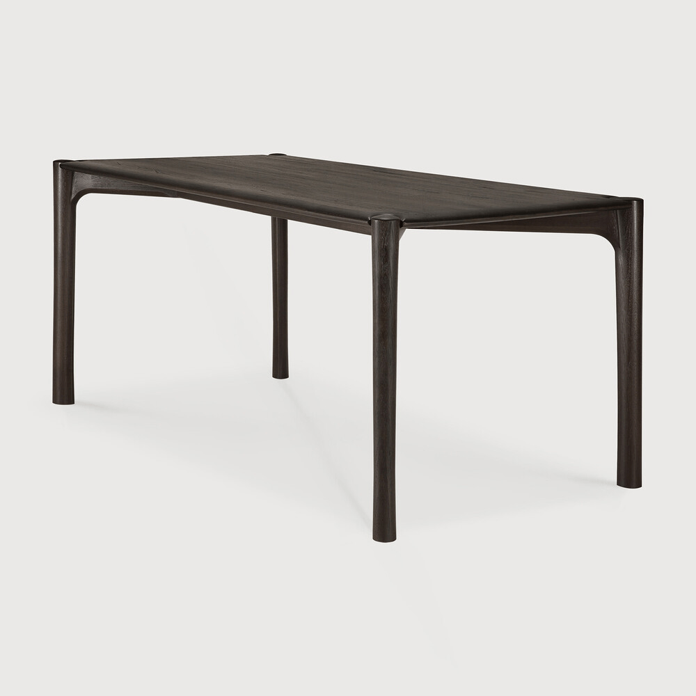 Pi Dining Table - Varnished Teak - Dark Brown - Rectangular - Sage InteriorsEthnicraftDining Table
