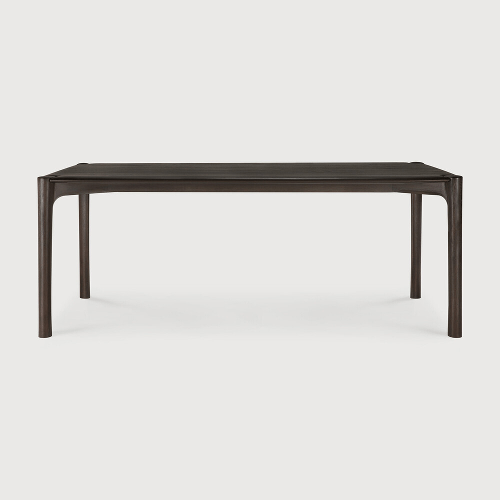 Pi Dining Table - Varnished Teak - Dark Brown - Rectangular - Sage InteriorsEthnicraftDining Table