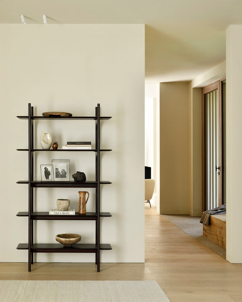 PI Rack – Modern Solid Wood Shelving Unit Sage Interiors - Sage InteriorsEthnicraft