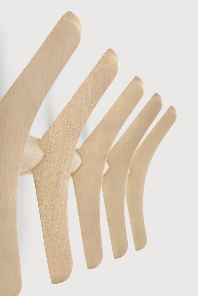 PI Wall Coat Rack – Sycamore by Alain van Havre - Sage InteriorsEthnicraftRug