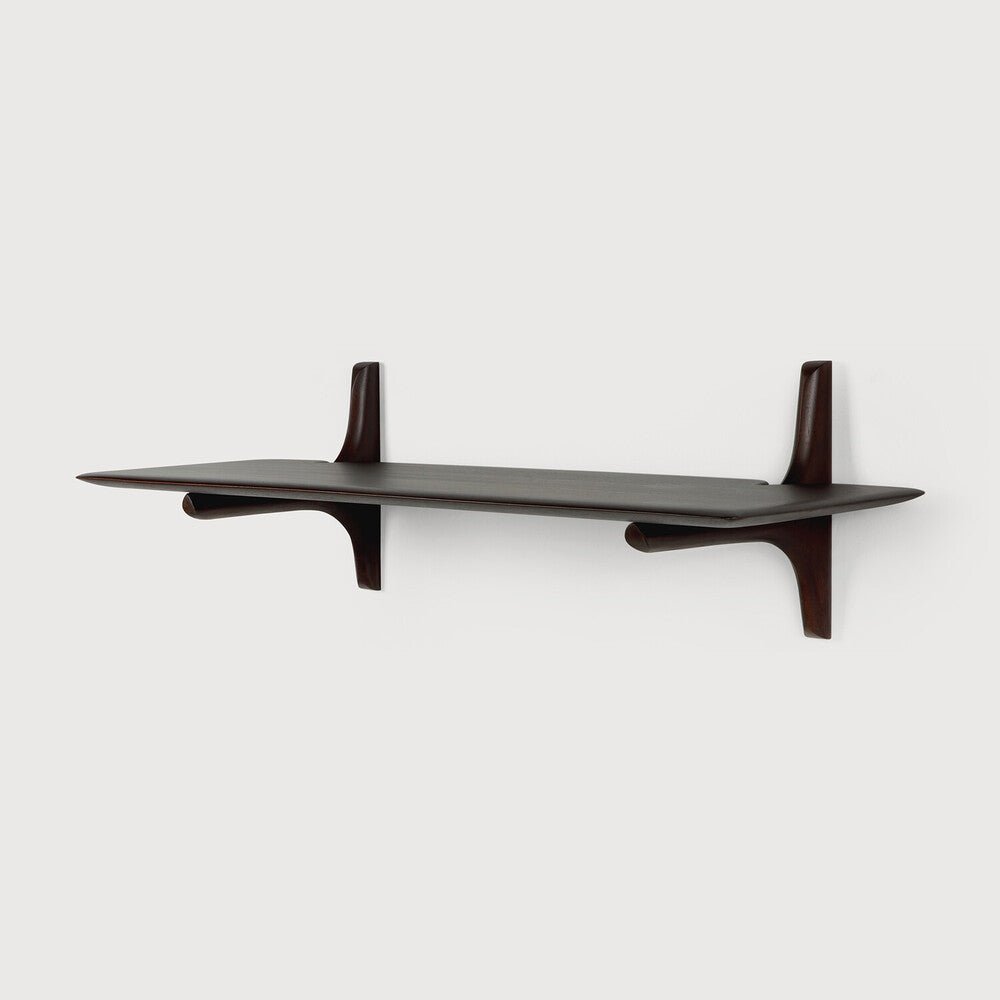 PI Wall Shelf Contemporary Solid Wood Floating Shelf Sage Interiors - Sage InteriorsEthnicraftKitchen