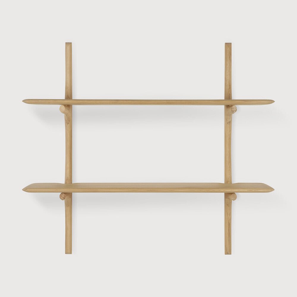PI Wall Shelf Modern Solid Wood Wall Shelf Sage Interiors - Sage InteriorsEthnicraftKitchen