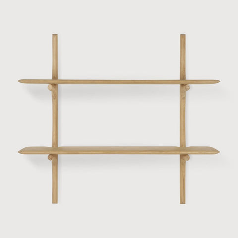 PI Wall Shelf Modern Solid Wood Wall Shelf Sage Interiors - Sage InteriorsEthnicraftKitchen