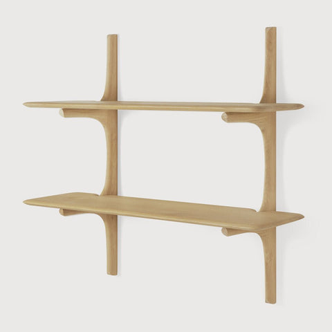 PI Wall Shelf Modern Solid Wood Wall Shelf Sage Interiors - Sage InteriorsEthnicraftKitchen