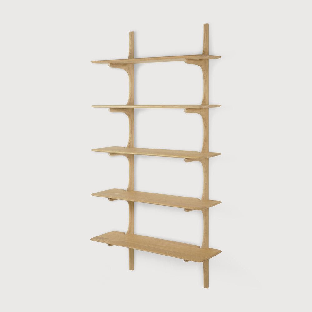 PI Wall Shelf Modern Solid Wood Wall Shelf Sage Interiors - Sage InteriorsEthnicraftKitchen