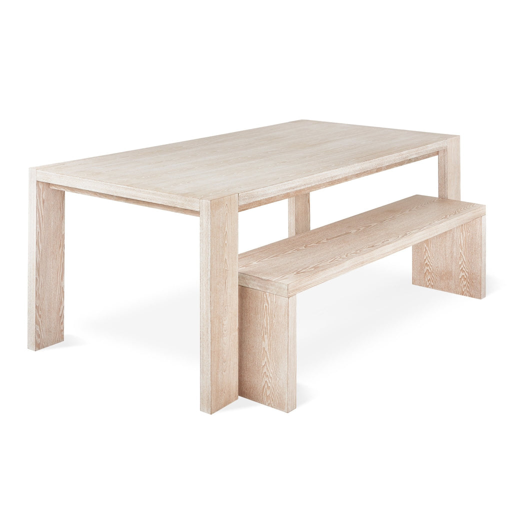 Plank Dining Table – Walnut Veneer with Solid Wood Detailing - Sage InteriorsSage InteriorsDining Table