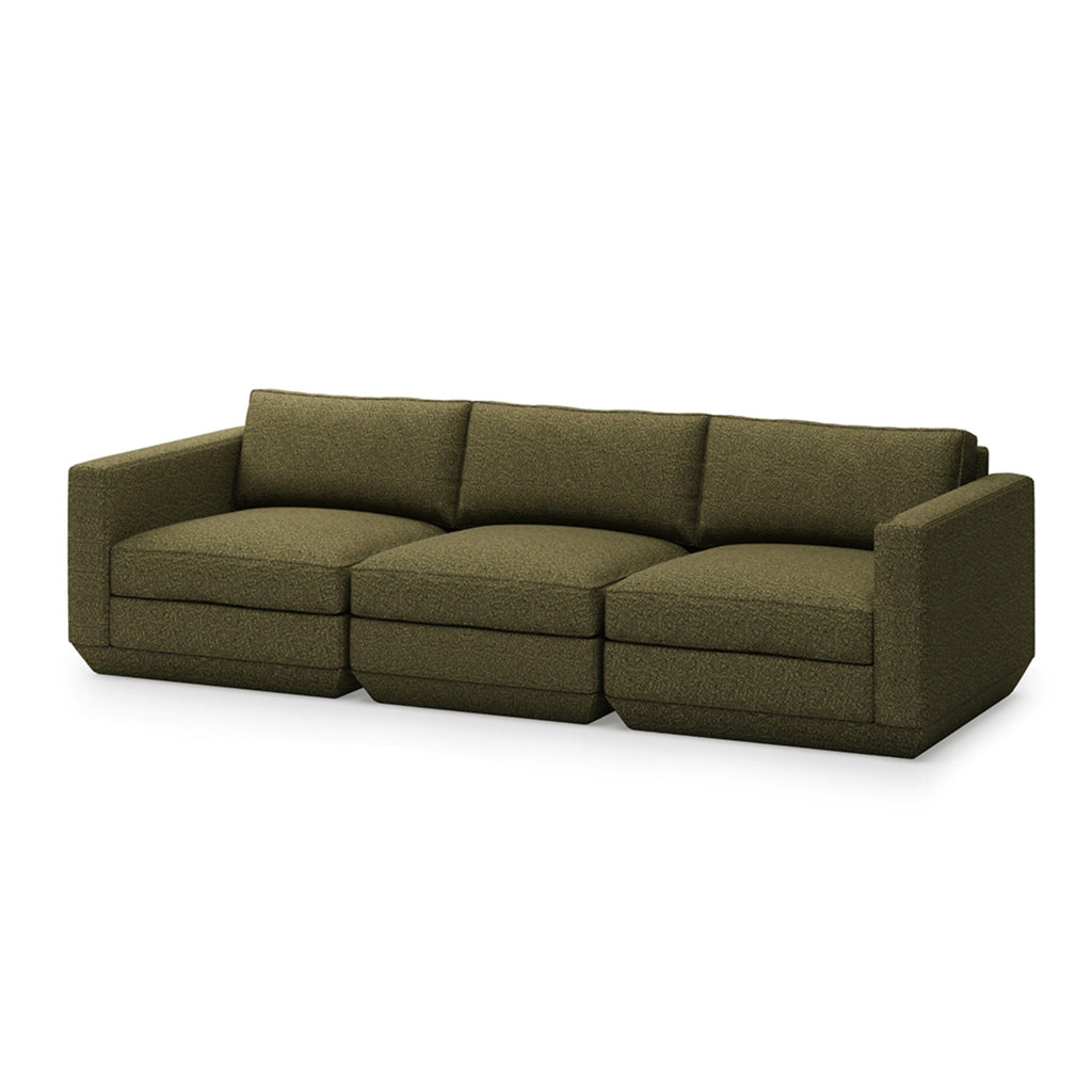 Podium 3PC Sofa - Sage Interiorsgussofa