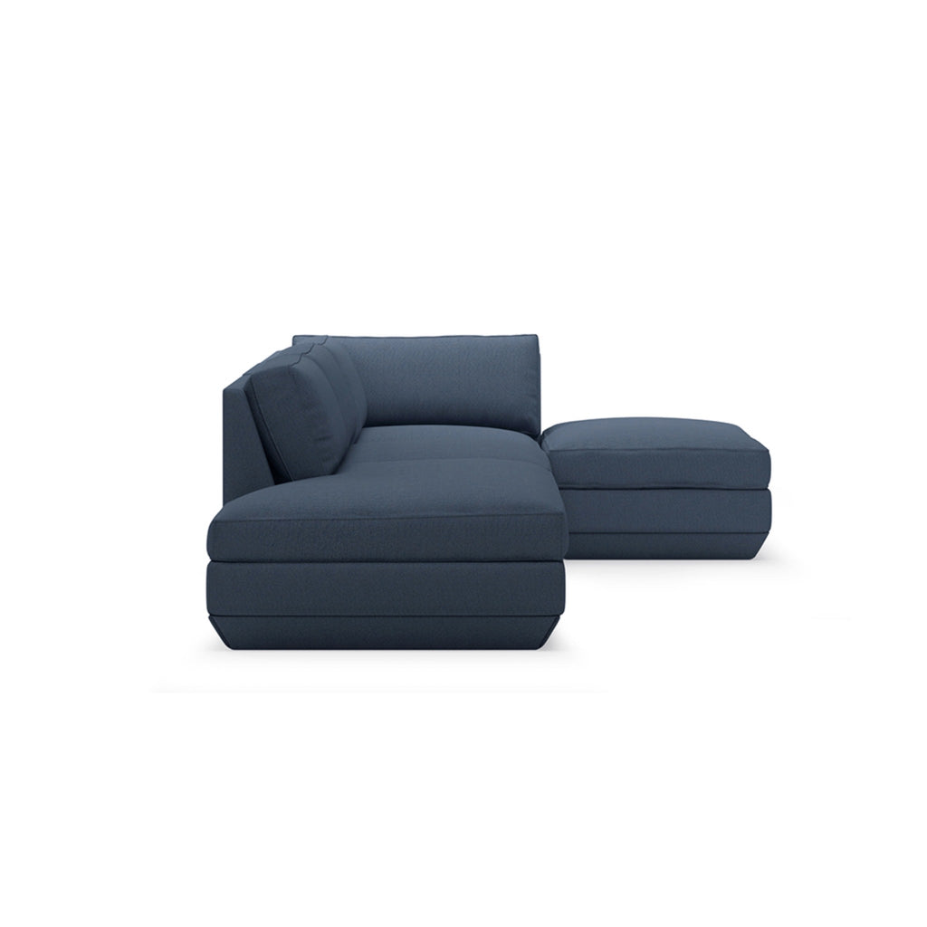 Podium 4PC Lounge Sectional B - Right Facing - Sage InteriorsgusSectional