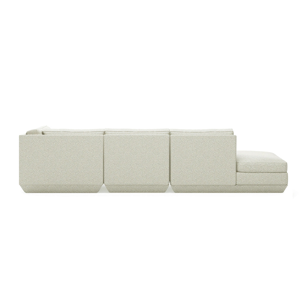 Podium 4PC Lounge Sectional B - Right Facing - Sage InteriorsgusSectional