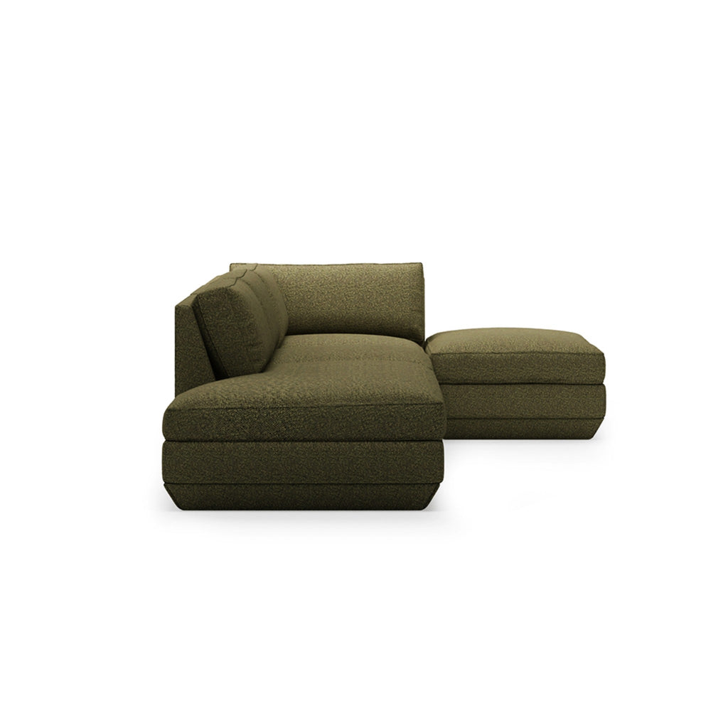 Podium 4PC Lounge Sectional B - Right Facing - Sage InteriorsgusSectional