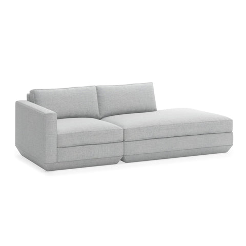 Podium Modular 2PC Lounge – Deep Relaxation with Eco - Friendly Design - Sage InteriorsGusRight/Left Lounge