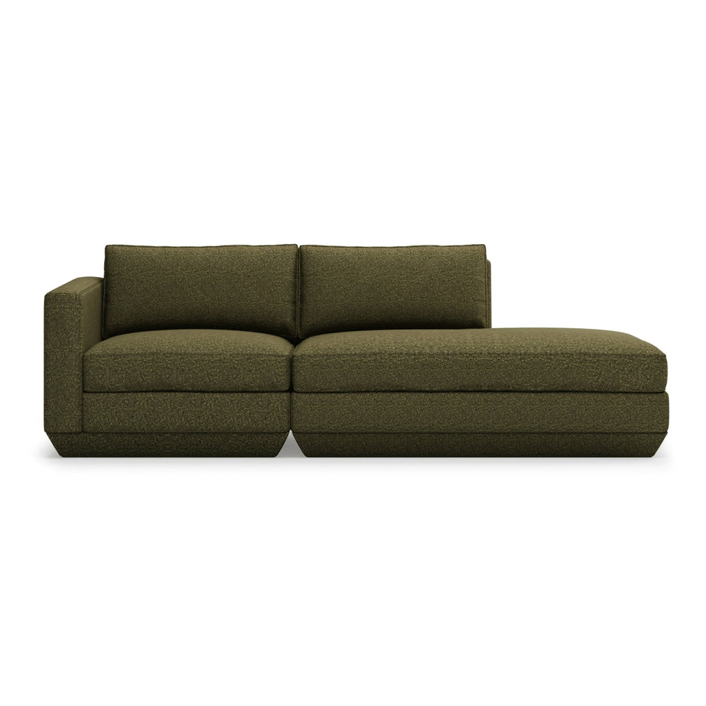 Podium Modular 2PC Lounge – Deep Relaxation with Eco - Friendly Design - Sage InteriorsGusRight/Left Lounge