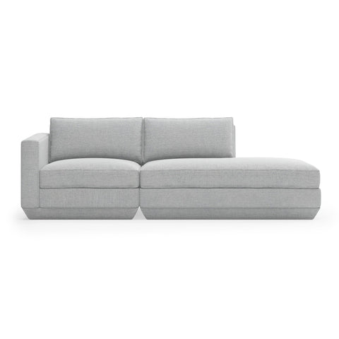 Podium Modular 2PC Lounge – Deep Relaxation with Eco - Friendly Design - Sage InteriorsGusRight/Left Lounge