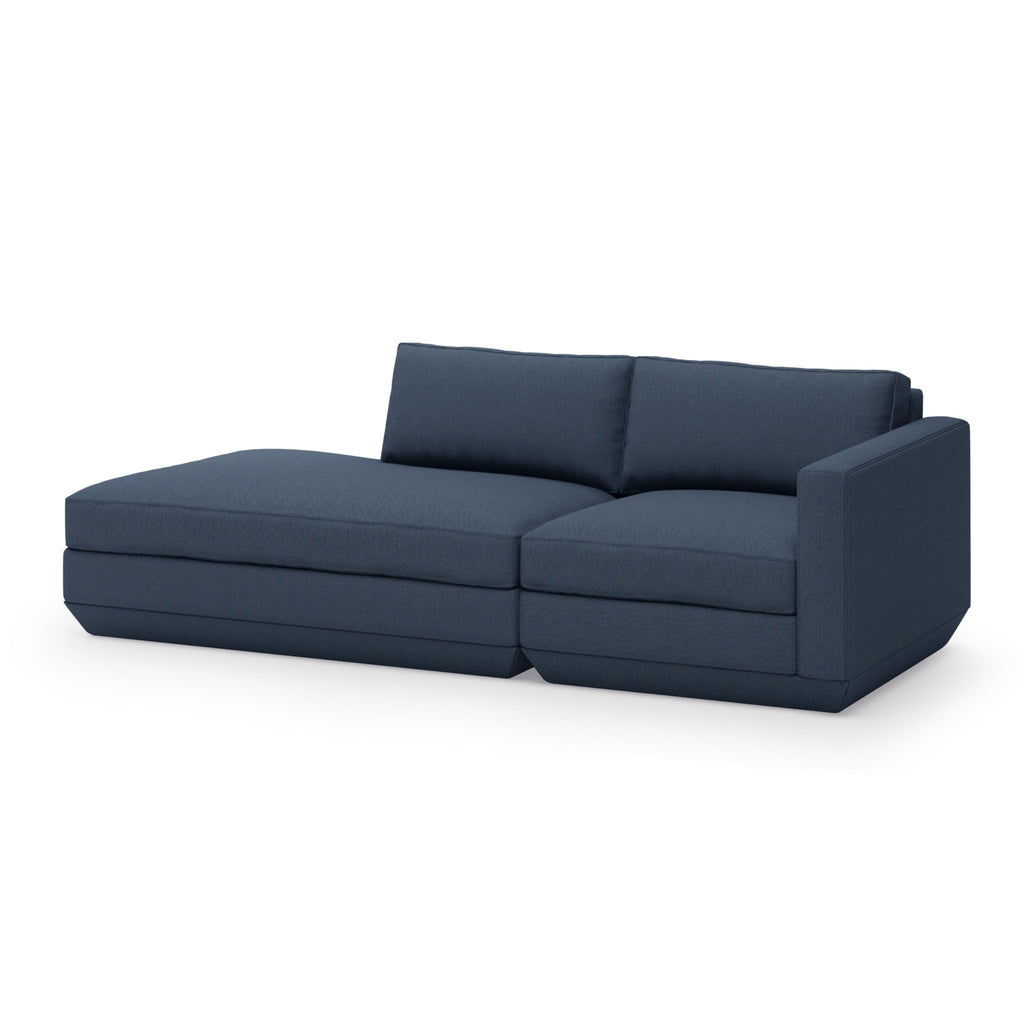 Podium Modular 2PC Lounge – Deep Relaxation with Eco - Friendly Design - Sage InteriorsGusRight/Left Lounge