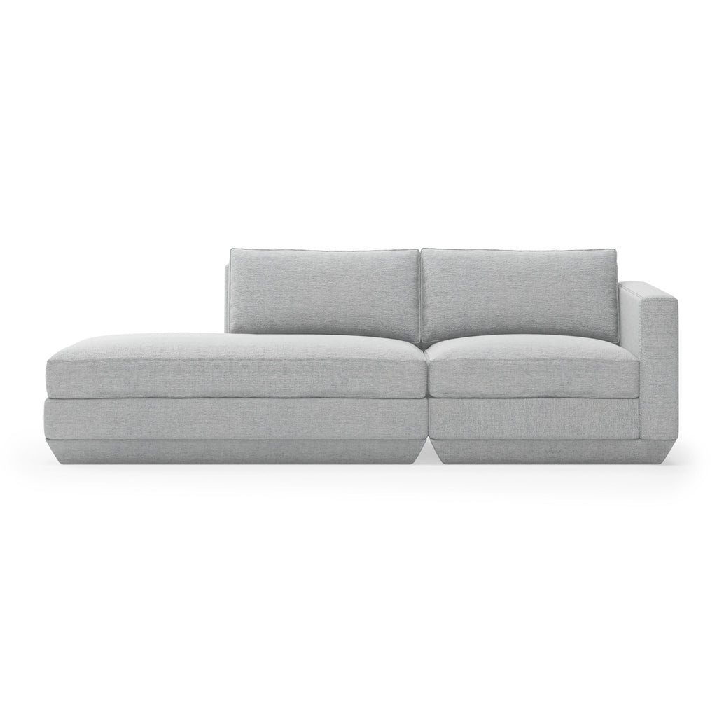 Podium Modular 2PC Lounge – Deep Relaxation with Eco - Friendly Design - Sage InteriorsGusRight/Left Lounge
