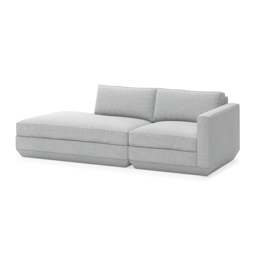 Podium Modular 2PC Lounge – Deep Relaxation with Eco - Friendly Design - Sage InteriorsGusRight/Left Lounge