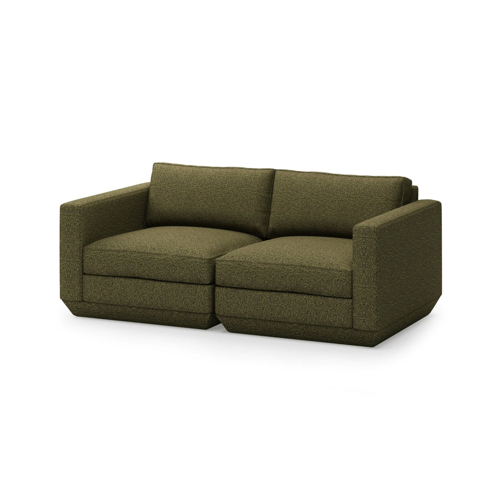 Podium Modular 2PC Sofa – Sustainable Deep Seating with Customizable Style - Sage InteriorsGus2PC Sofa