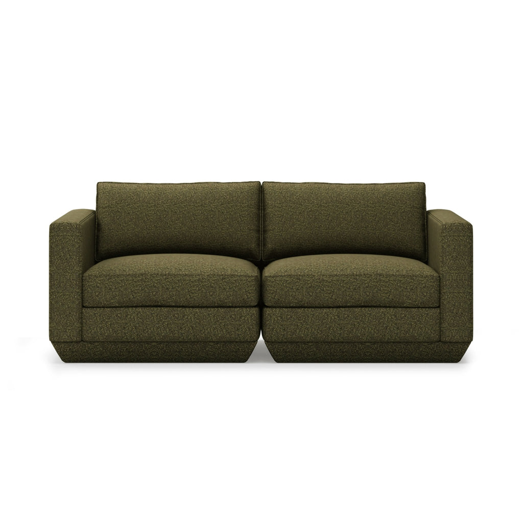 Podium Modular 2PC Sofa – Sustainable Deep Seating with Customizable Style - Sage InteriorsGus2PC Sofa