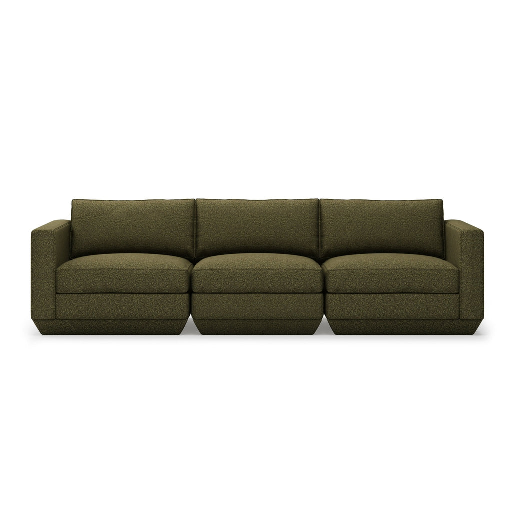 Podium Modular 3PC Sofa – Deep Seating with Sustainable Comfort & Configurable Style - Sage InteriorsGus3PC Sofa
