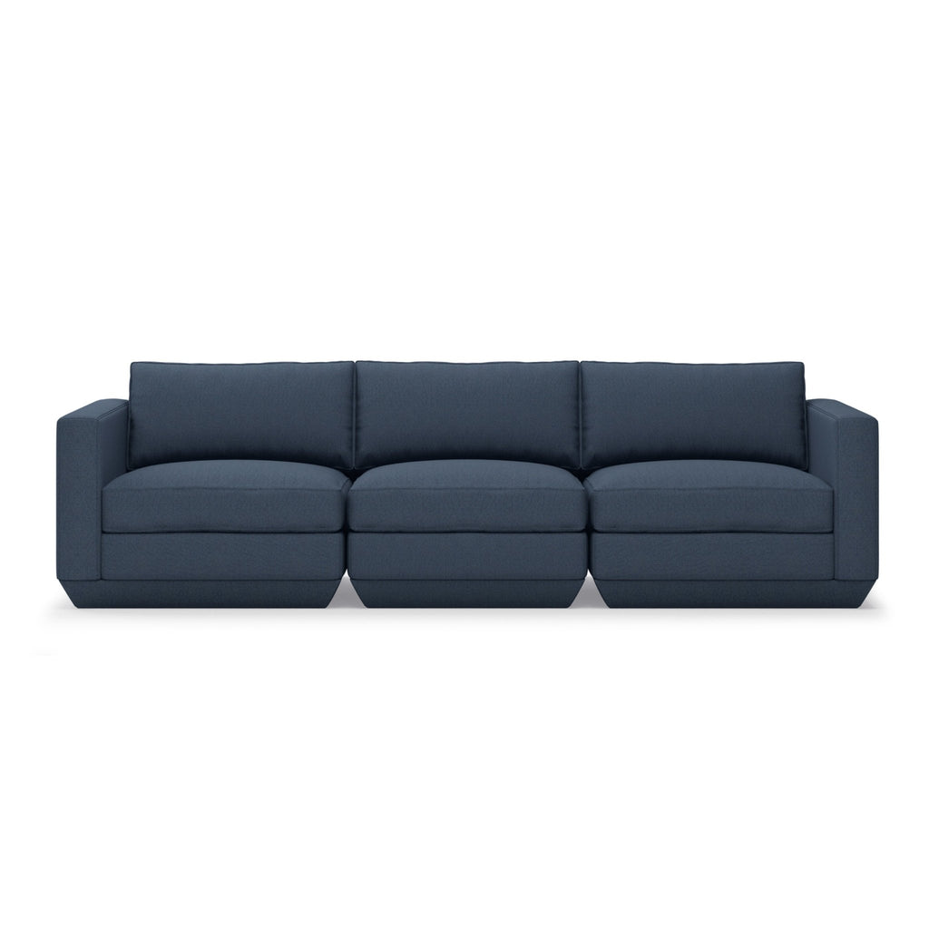 Podium Modular 3PC Sofa – Deep Seating with Sustainable Comfort & Configurable Style - Sage InteriorsGus3PC Sofa