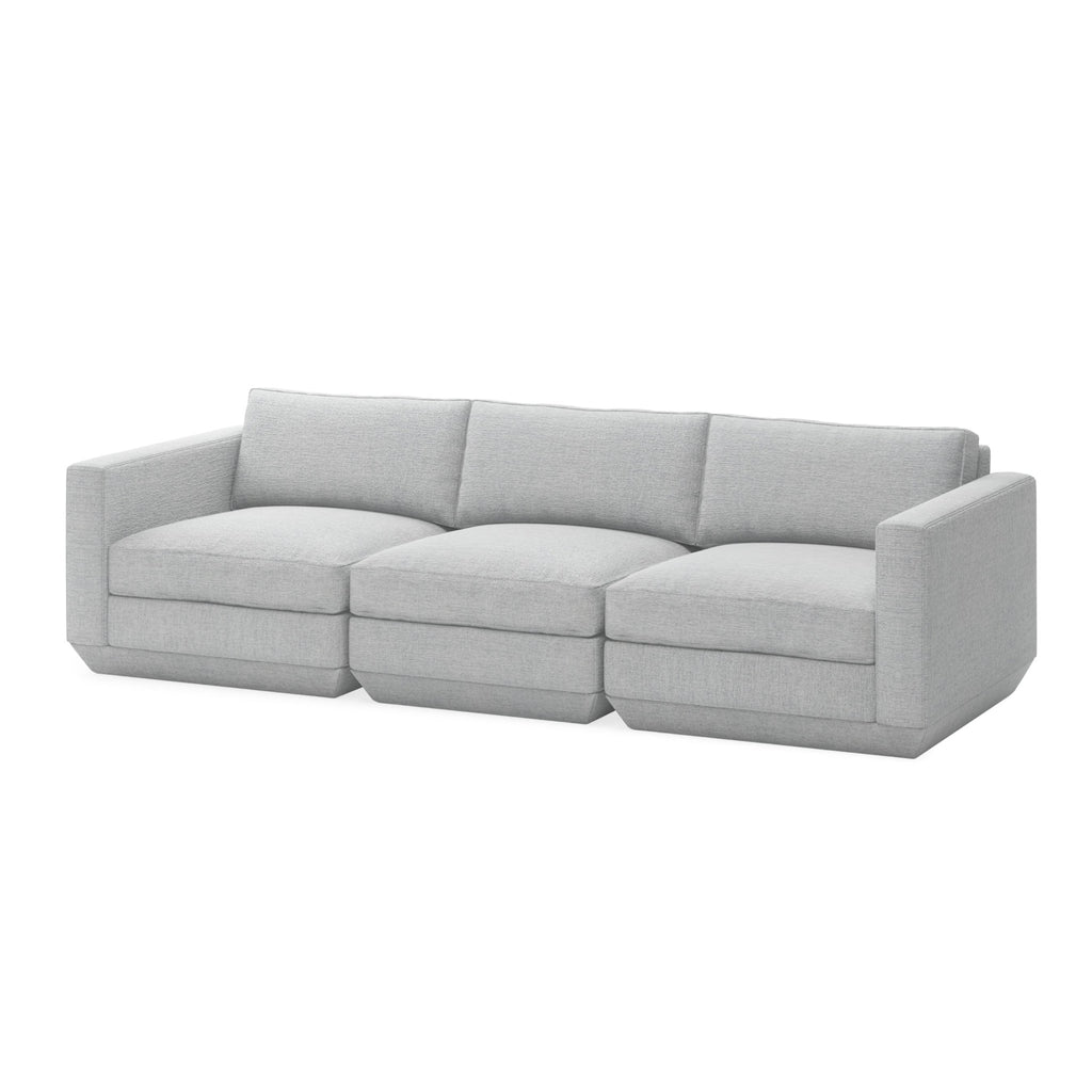 Podium Modular 3PC Sofa – Deep Seating with Sustainable Comfort & Configurable Style - Sage InteriorsGus3PC Sofa