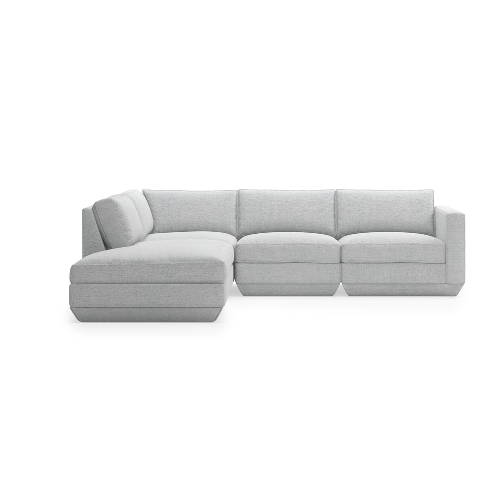 Podium Modular 4PC Lounge Sectional A – Configurable Seating for Modern Living - Sage InteriorsGus4PC Loung