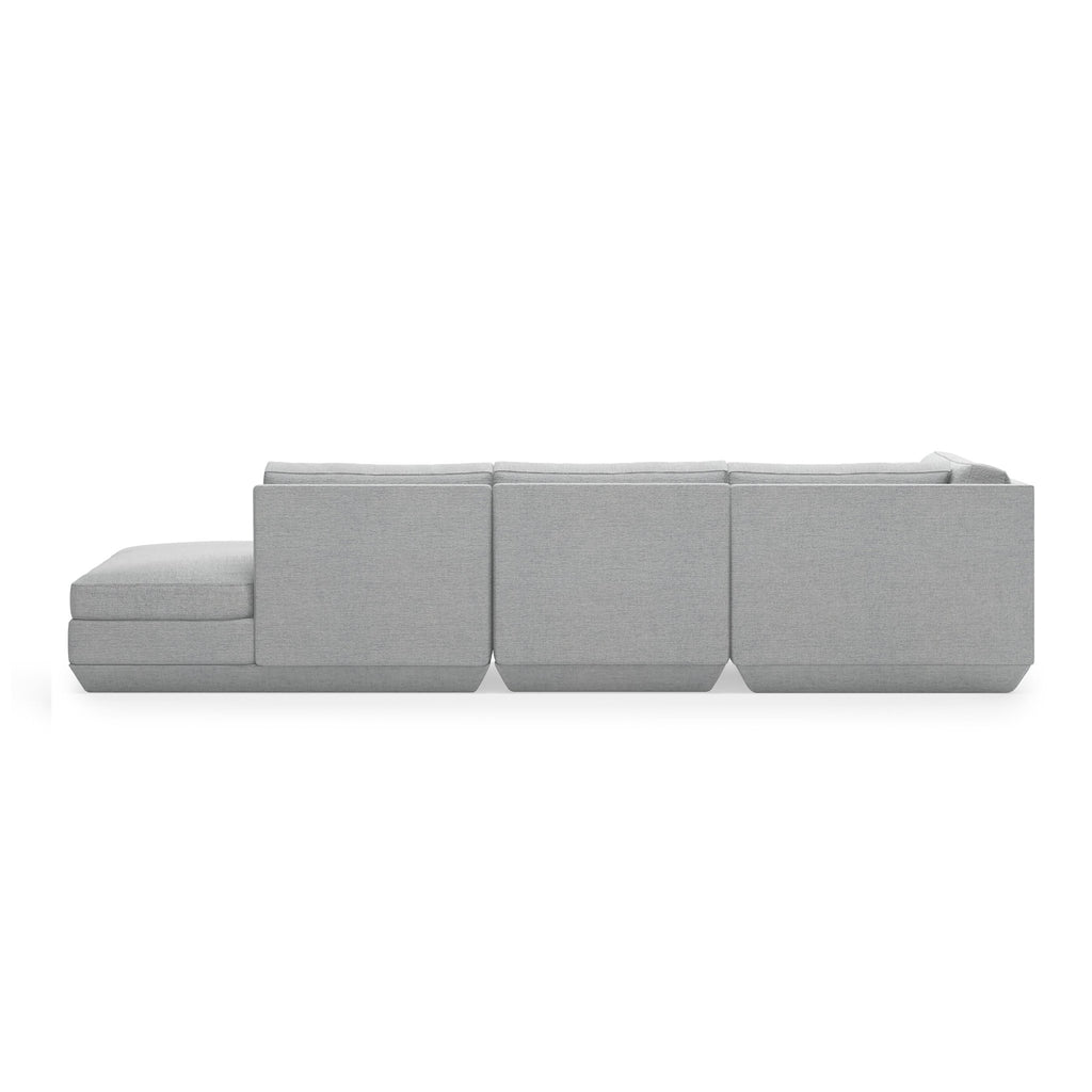 Podium Modular 4PC Lounge Sectional B – Deep - Sit Comfort with Configurable Design - Sage InteriorsGus4PC Sectional