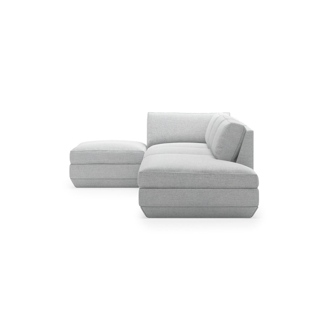 Podium Modular 4PC Lounge Sectional B – Deep - Sit Comfort with Configurable Design - Sage InteriorsGus4PC Sectional