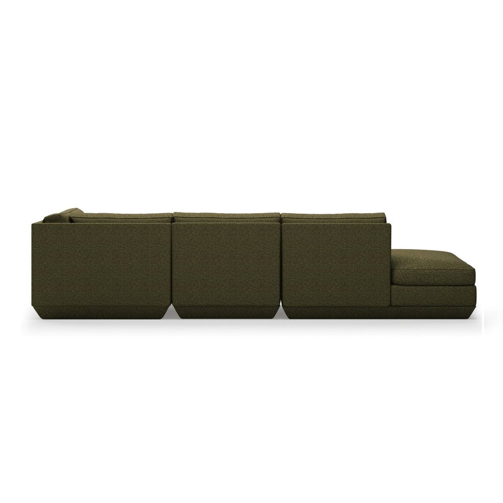 Podium Modular 4PC Lounge Sectional B – Deep - Sit Comfort with Configurable Design - Sage InteriorsGus4PC Sectional