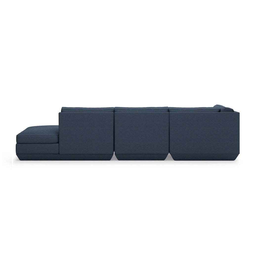Podium Modular 4PC Lounge Sectional B – Deep - Sit Comfort with Configurable Design - Sage InteriorsGus4PC Sectional