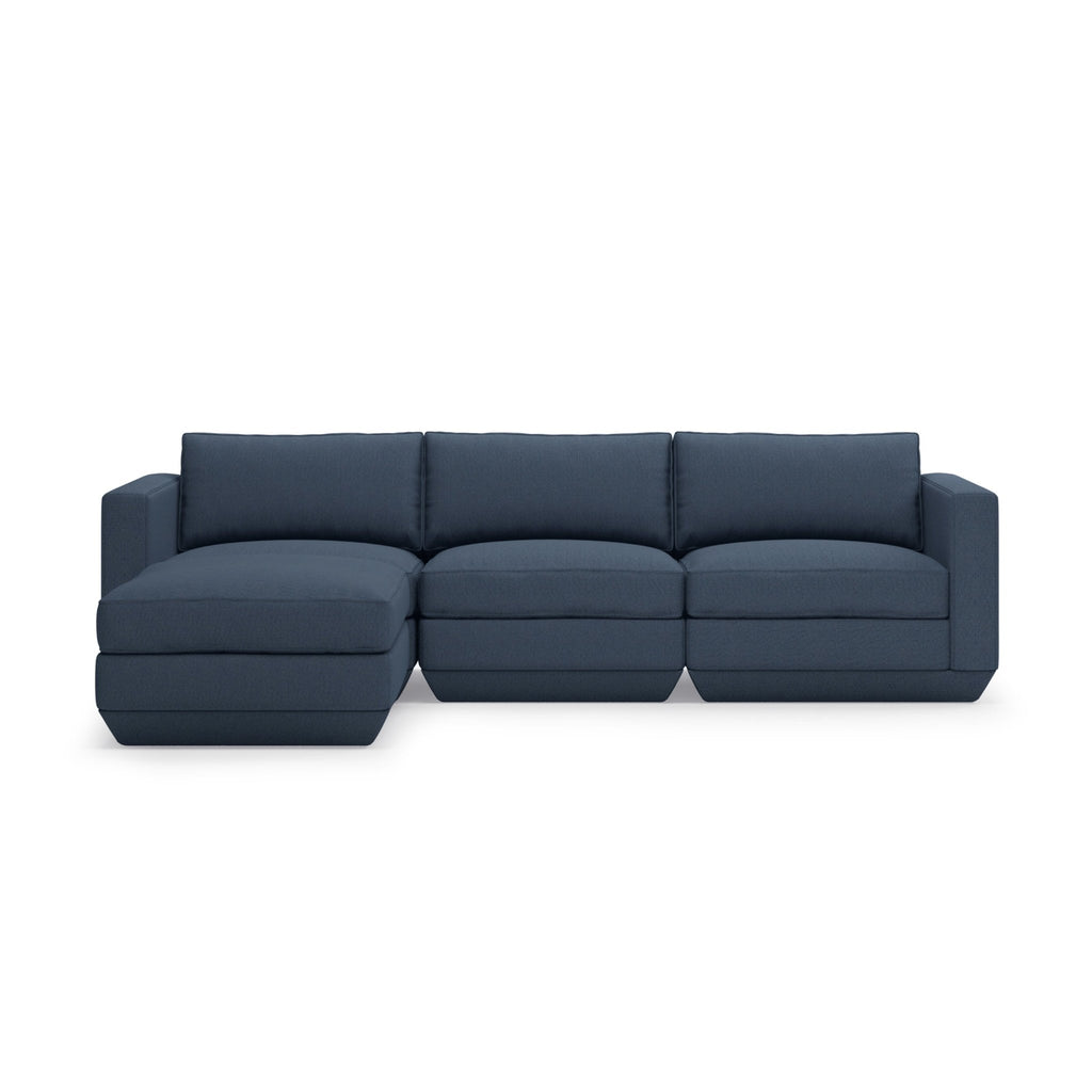 Podium Modular 4PC Sectional – Configurable Seating for Modern Interiors - Sage InteriorsGus4PC Sectional