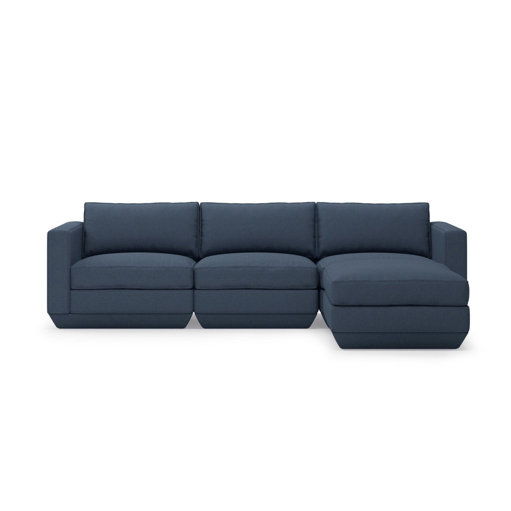 Podium Modular 4PC Sectional – Configurable Seating for Modern Interiors - Sage InteriorsGus4PC Sectional