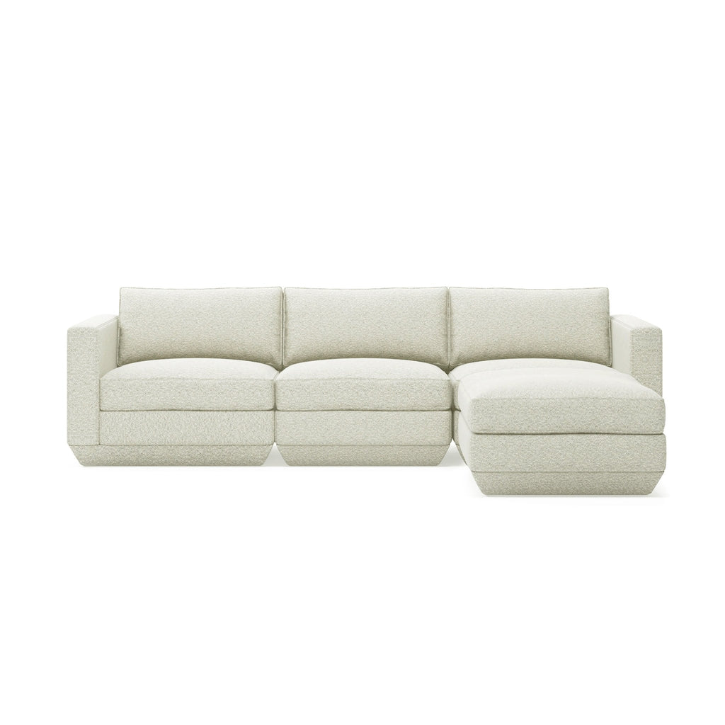 Podium Modular 4PC Sectional – Configurable Seating for Modern Interiors - Sage InteriorsGus4PC Sectional