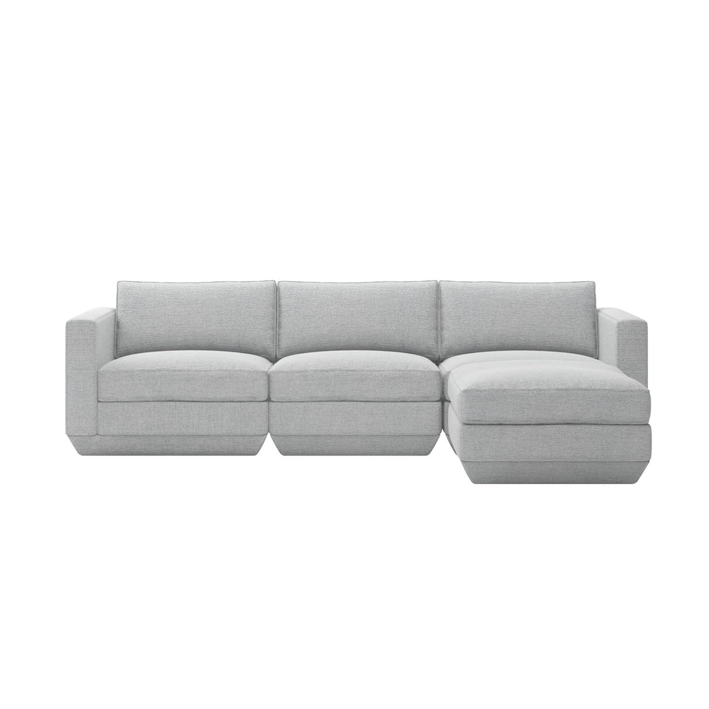 Podium Modular 4PC Sectional – Configurable Seating for Modern Interiors - Sage InteriorsGus4PC Sectional