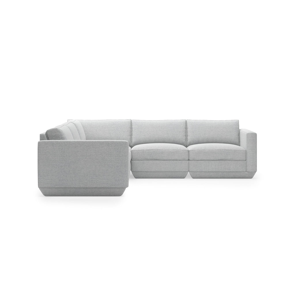 Podium Modular 5PC Corner Sectional – Spacious Seating with Customizable Comfort - Sage InteriorsGus4PC Sectional