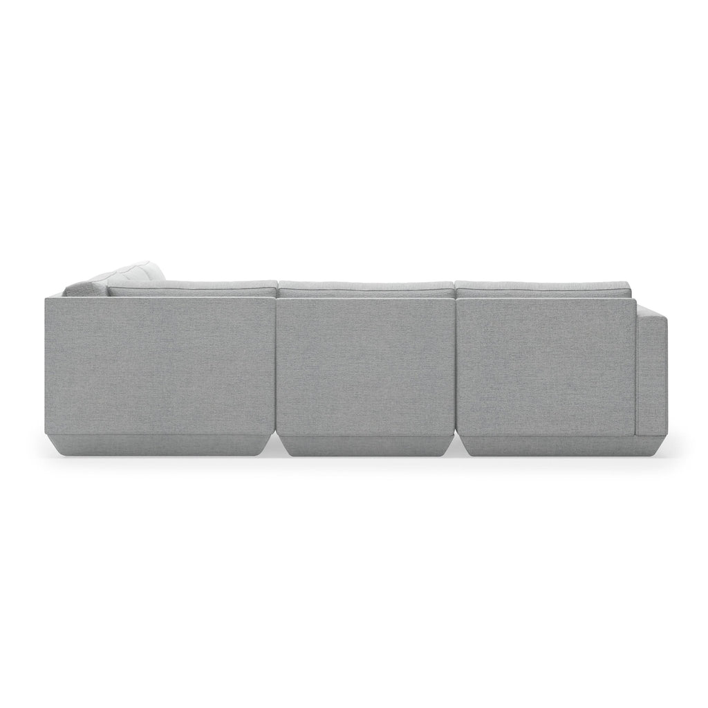 Podium Modular 5PC Corner Sectional – Spacious Seating with Customizable Comfort - Sage InteriorsGus4PC Sectional