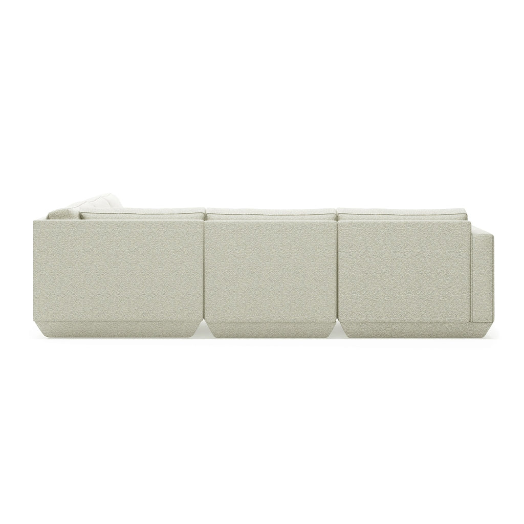 Podium Modular 5PC Corner Sectional – Spacious Seating with Customizable Comfort - Sage InteriorsGus4PC Sectional