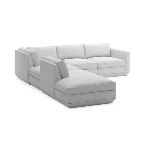 Podium Modular 5PC Seating Group – Configurable Seating with Modern Elegance - Sage InteriorsGus5PC Seating Group