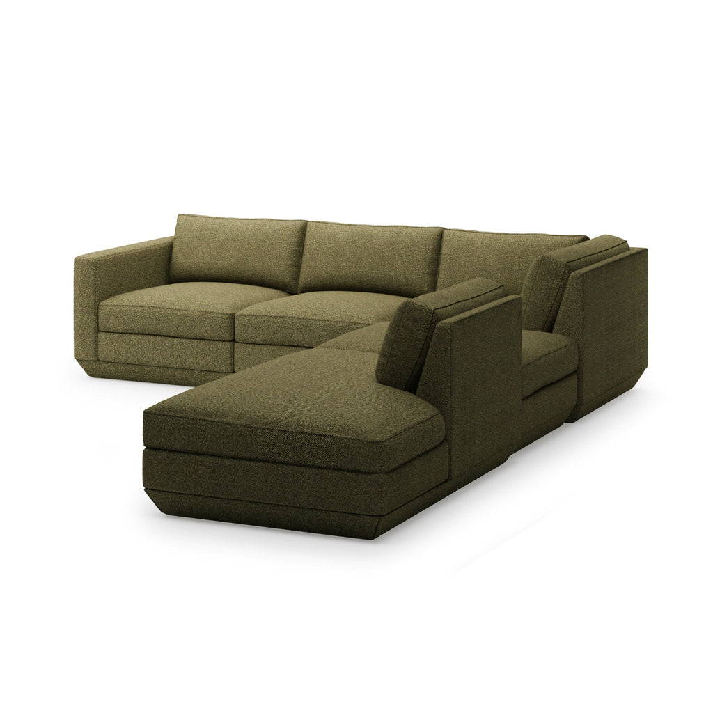 Podium Modular 5PC Seating Group – Configurable Seating with Modern Elegance - Sage InteriorsGus5PC Seating Group