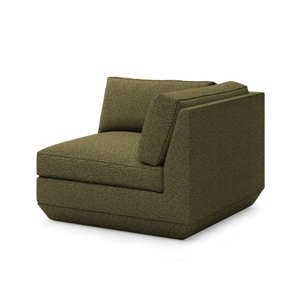 Podium Modular Corner – Sustainable Deep - Seating Sectional Component - Sage InteriorsSage InteriorsCorner