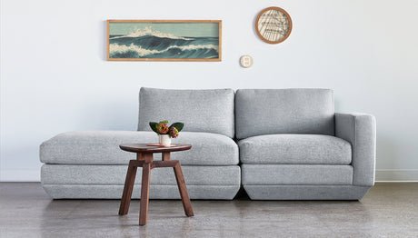 Podium Modular Left Lounge Chair – Sustainable Deep Seating with 1970s - Inspired Design - Sage InteriorsGusLeft Lounge